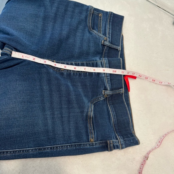 Spanx Flare Jeans Midnight Shade size L - Picture 10 of 13